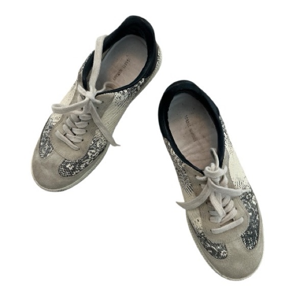 Isabel Marant Python Print Sneakers